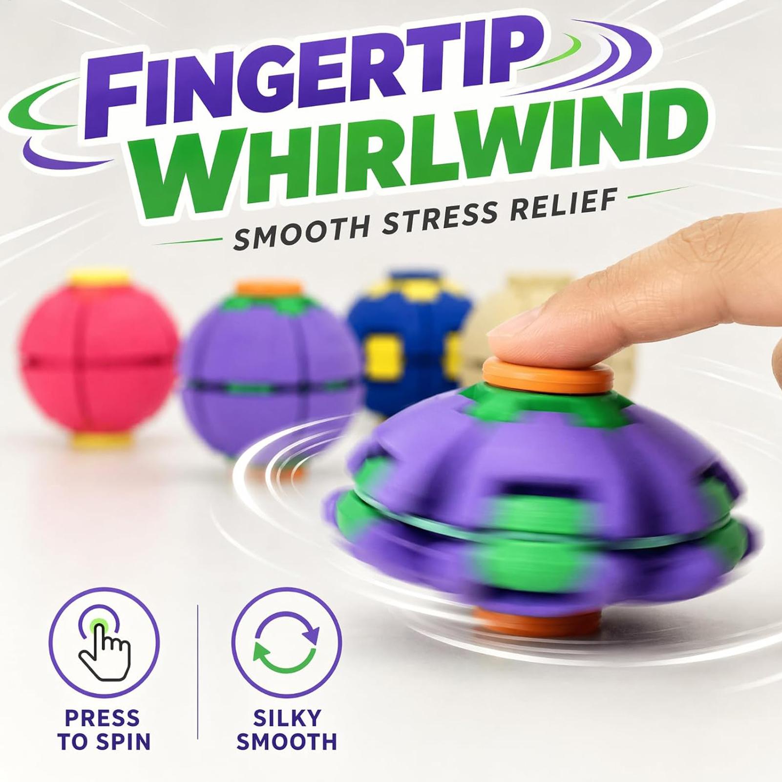Fidget Spinner Bearing - Сенсорные 3D-печатные шарики-спиннеры для рук: портативная