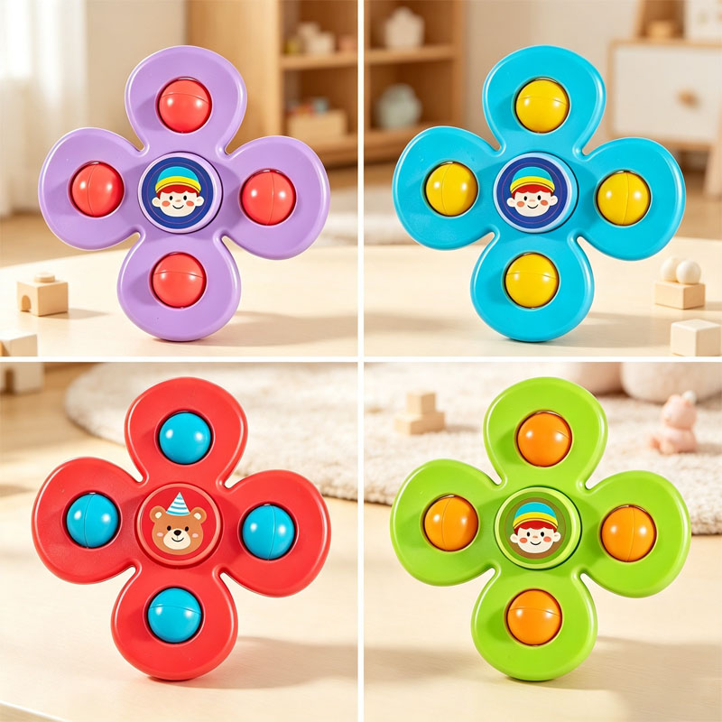 Fidget Spinner Bearing - Сенсорная игрушка-спиннер для малышей, развивающая мелкую
