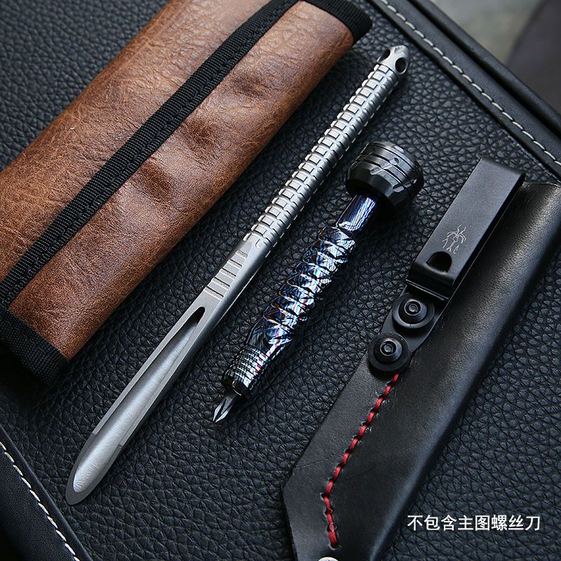Titanium Pry Bar - Лом-нож Многофункциональный из титанового сплава TC4,