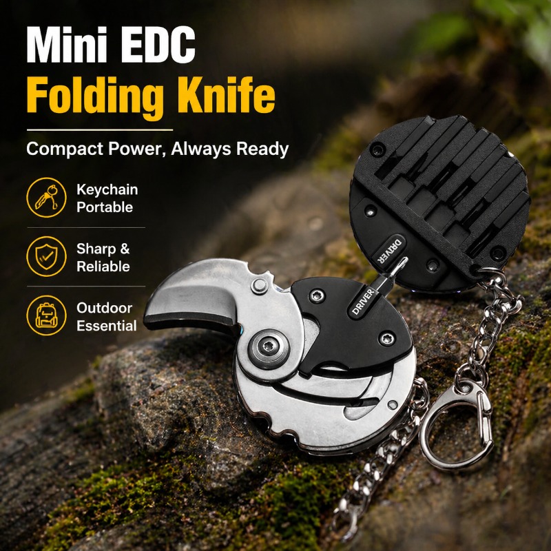 Edc Carry Coins - Карманный складной нож для активного отдыха,