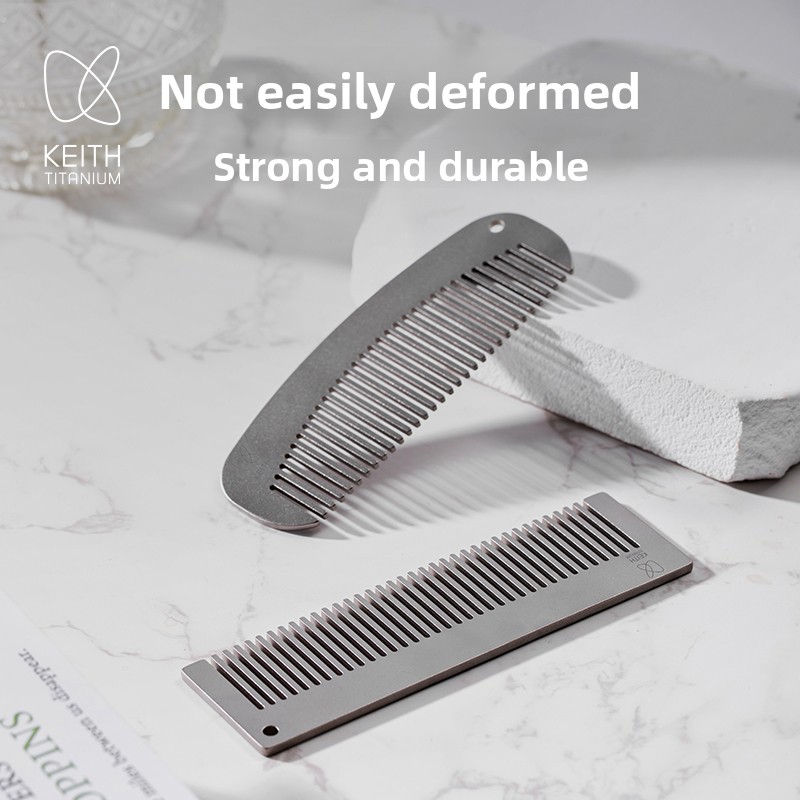 KEITH Титановый расческа для з – обзор и цена Comb Pocket Titanium