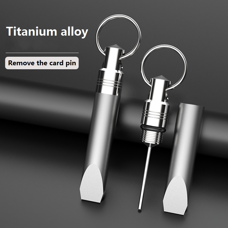 Многофункциональный брелок для – обзор и цена Titanium Pry Bar