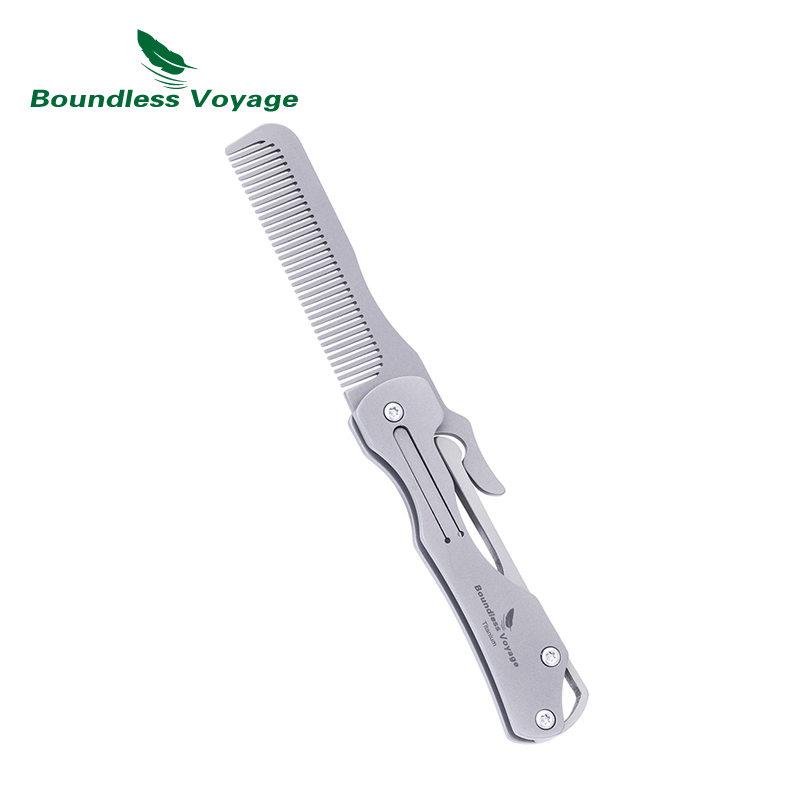 Складная титановая расческа дл – обзор и цена Comb Pocket Titanium